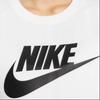 Nike Sportswear Essentials Letter Logo Crew Neck T-Shirt Women Tops White DV6095-100