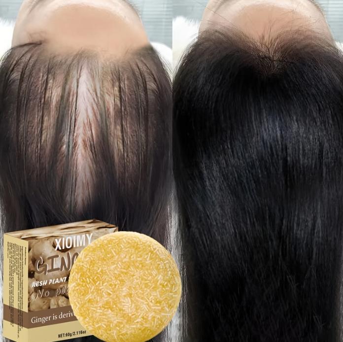 Мыло с имбирем и горцем Шампунь Мыло холодной обработки Мыло для волос Шампунь для волос Чистые растительные шампуни для волос Уход за волосами