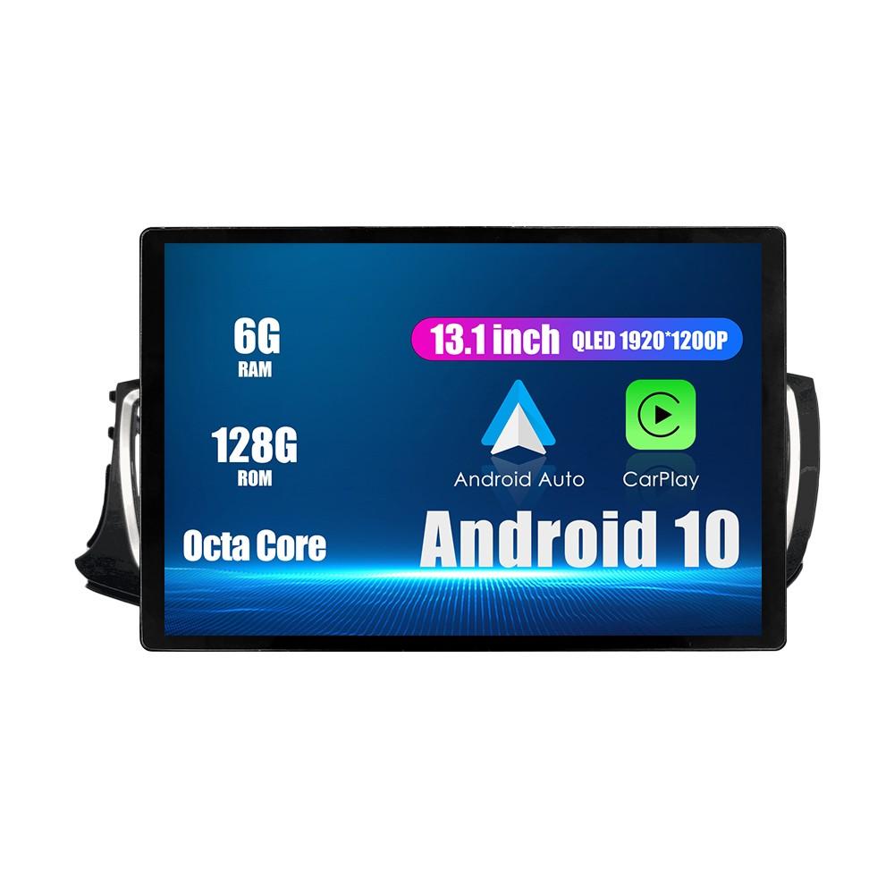 Android Радио 13,1 "Автомобильное стереонавигационное головное устройство Мультимедийный плеер GPS для Isuzu D-Max Mu-X 2018-2021