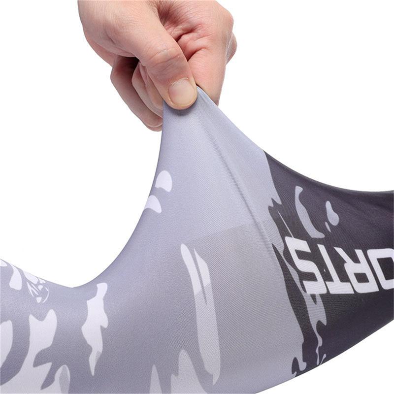 Ледяной шелк, рукава, чехол для спорта, бега, защиты от ультрафиолета и солнца, мужские рукава на открытом воздухе