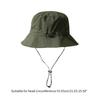 Быстросохнущая панама Водонепроницаемый дизайн Шляпа рыбака Защита от УФ-лучей Шляпа рыбака для взрослых и подростков Рыбалка Велоспорт Пеший туризм