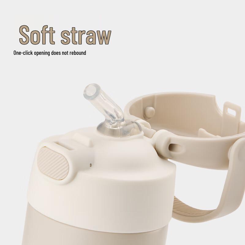 THERMOS Insulated Stainless Steel Straw Water Bottle