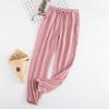 Japanese Pajamas Women Spring and Autumn Home Pants Cotton Washed Double Gauze Loose Comfortable Trousers Casual Pants