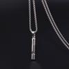 Trendy Unisex Hip-Hop Titanium Steel Whistle Pendant Necklace