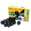 Shinsei Wheel Nut Bag, Black, M12 P1.25, 0.7 Inches (19 Mm), Pack of 16, Suzuki S-16FPB