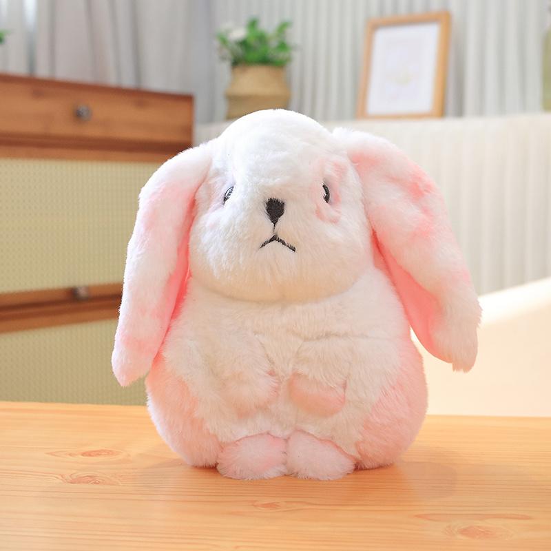 Soft Realistic Rabbit Animal Plush Stuffed Toy Doll Home Decoration Decor Cute Baby Child Companion Enlightenment Gift