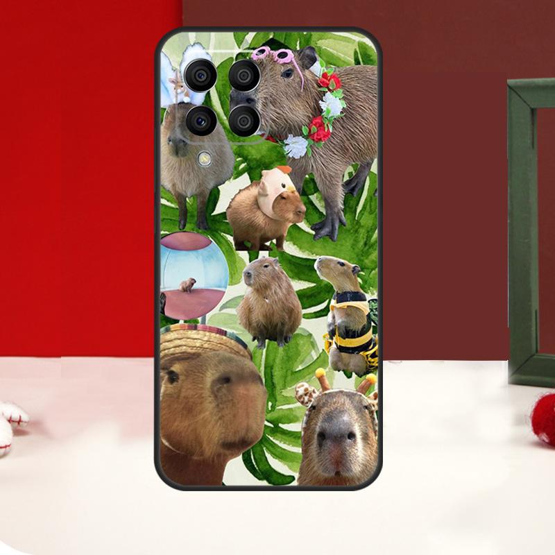 Funny Capybara Case For Samsung Galaxy M11 M21 M31 M14 M34 M54 M12 M32 M52 M15 M13 M16 M36 M56 M53 M35 M55