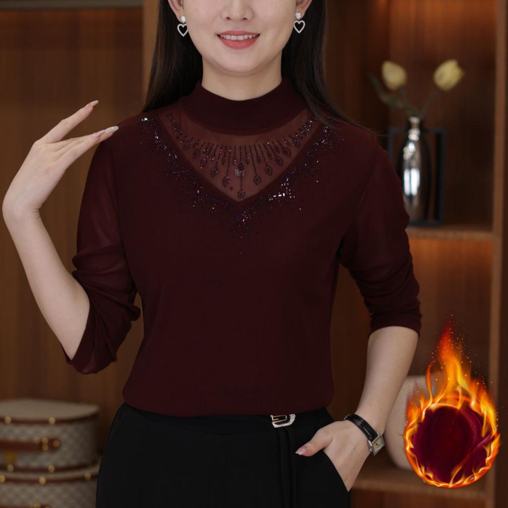 Футболка-основа с полуводолазкой на весну, новый стиль, облегающий крой, тяжелая промышленная футболка с длинным рукавом, модный и универсальный топ