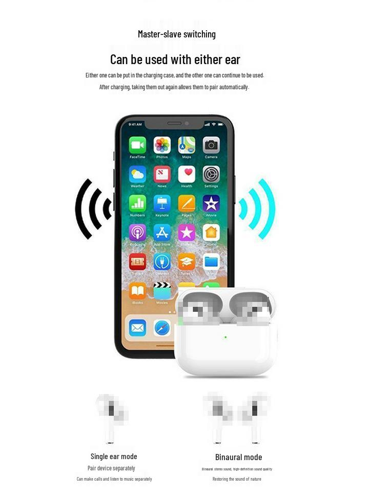 Беспроводные Bluetooth-наушники-вкладыши A10pro TWS для спорта - Высококачественные, разноцветный дизайн макарон