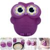 Owl Oven Gloves Silicone Pot Holder Grip Handles for Hot Pots Cartoon Oven Potholder Heat Resistant Mitts Micro-wave Holders