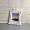 DIY Настольные Декоры Силиконовая Форма для Фоторамок, Резная Цветочная Форма для Гипса, Смолы, Цемента и Художественных Поделок