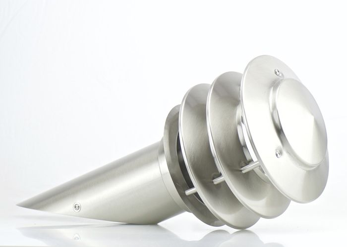 Flambeau - Kayin-1 - 60W Max - E27 - Inox - IP44 - Electrique