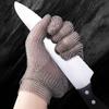 Yousheng Cut Resistant Glove Stainless Steel Mesh Metal Glove Adjustable Wrist Buckle Gloves Multi-Purpose Butcher Glove for Kitchen Cooking