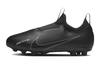 Футбольные бутсы Zoom Vapor 15 Синтетическая кожа Нескользящая Амортизация Устойчивость к истиранию Низкие Черные Детские DJ5618-001