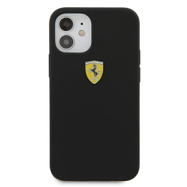 Ferrari Fessihcp12Sbk Iphone 12 Mini 5,4 Czarny/Black Hardcase On Track Silicone