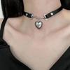 Готический Черный Крест Сердце Звезда Подвеска Чокер Ожерелье Женское Панк Винтаж Эстетика EMO Гранж Y2K Шарм Шея Украшения Аксессуары