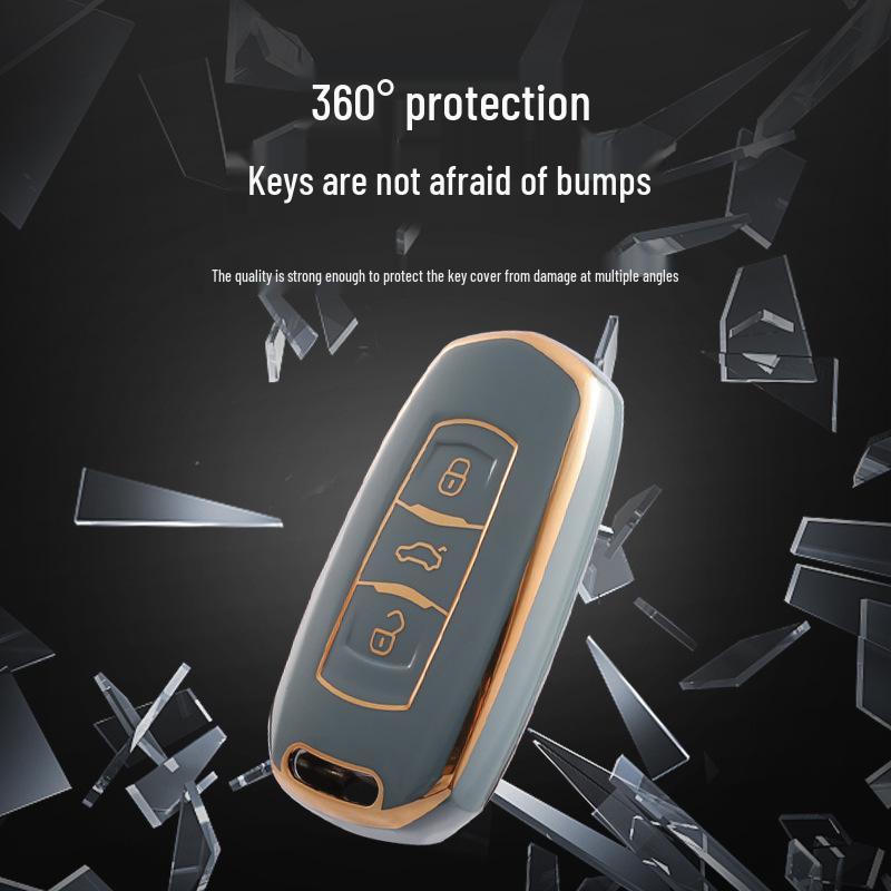 Geely Vision Emgrand Borui TPU Soft Rubber Car Key Cover
