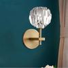 Современный хрустальный настенный светильник