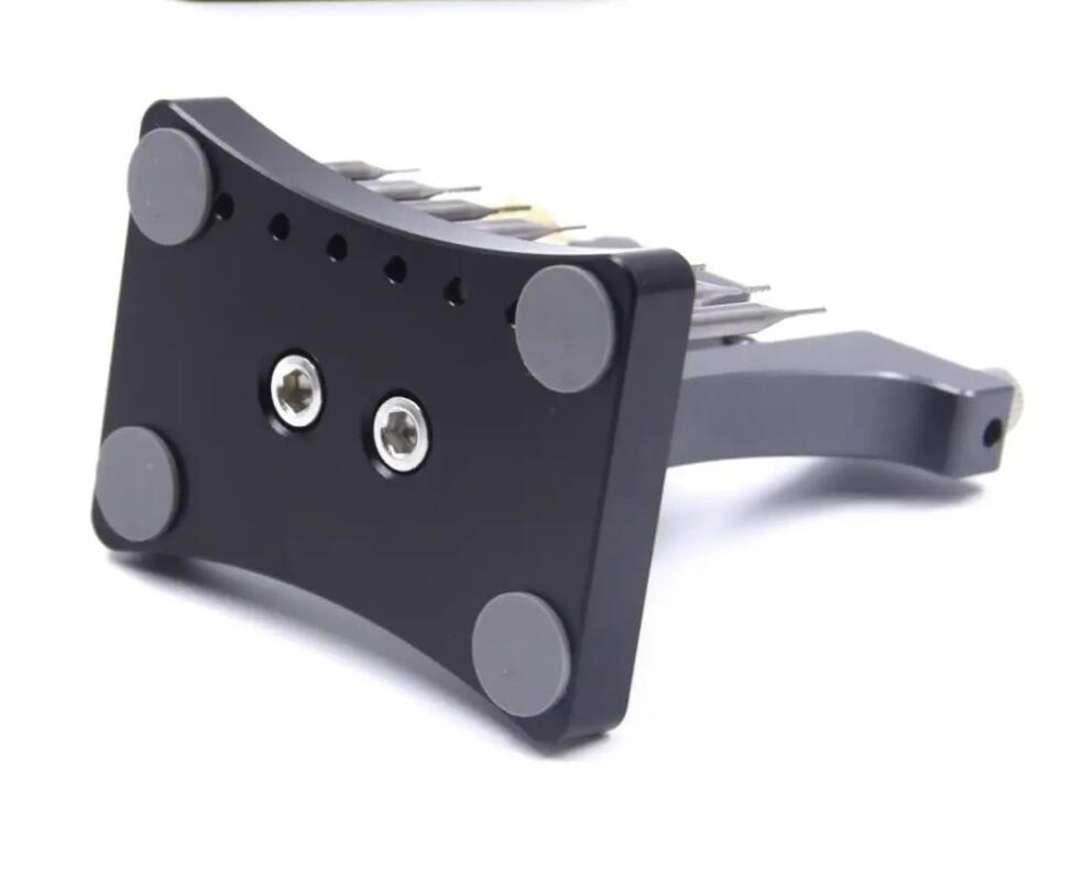 Набор экстракторов сломанных винтов для часов 8 штифтов игла Инструмент для удаления поврежденных винтов часов Инструмент для ремонта часов Аксессуары для часовщика