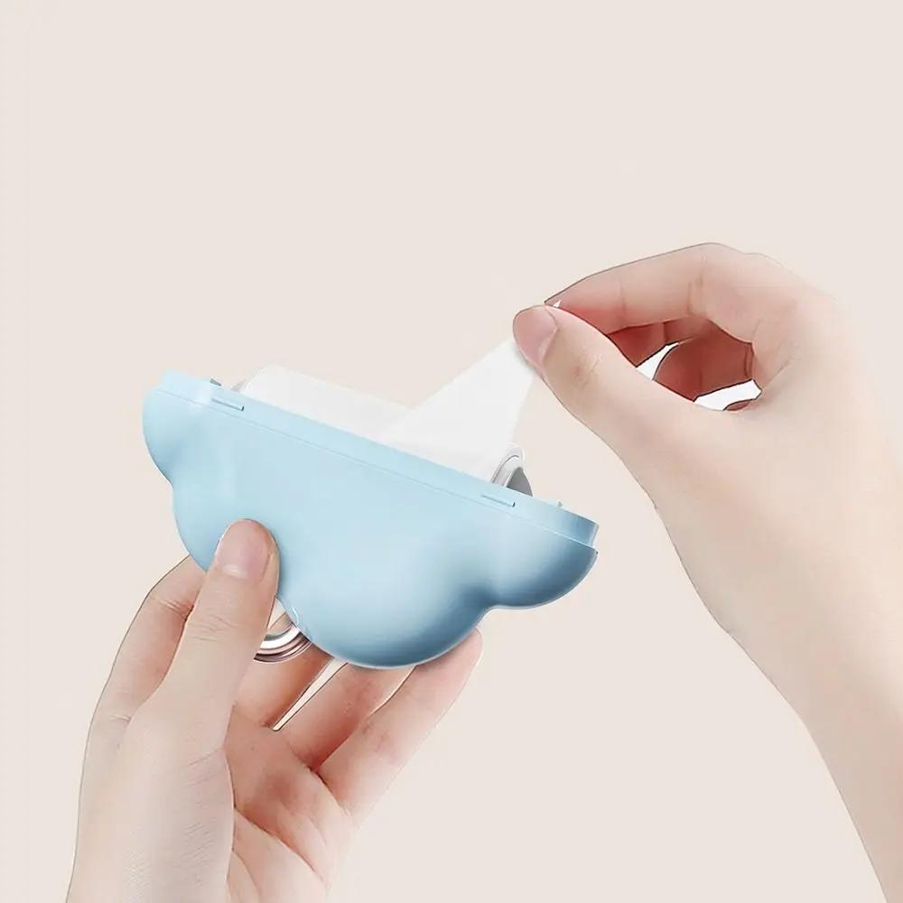 Cloud Shaped Roller Sticky Brush Lint Roller Brush Refill Tearable Brush Head Drum Type Pet Hair Remover Roller