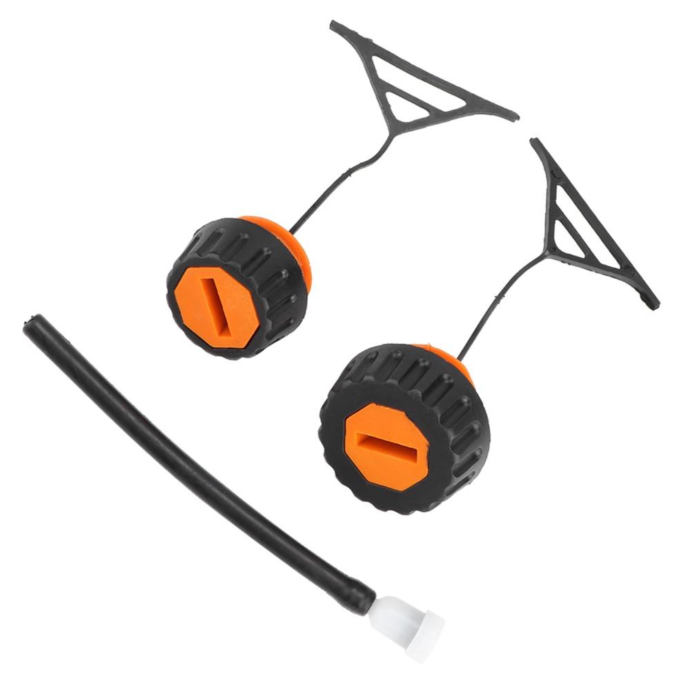 Compact Gas Fuel Cap Fuel Oil Cap for STIHL 020 021 023 024 025 026 028 034 038 1 x Gas Fuel Cap