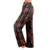 Pajama Pants Sleepwear Casual Drawstring Elastic Waist Pants Comfy Straight Yoga Loose Trousers