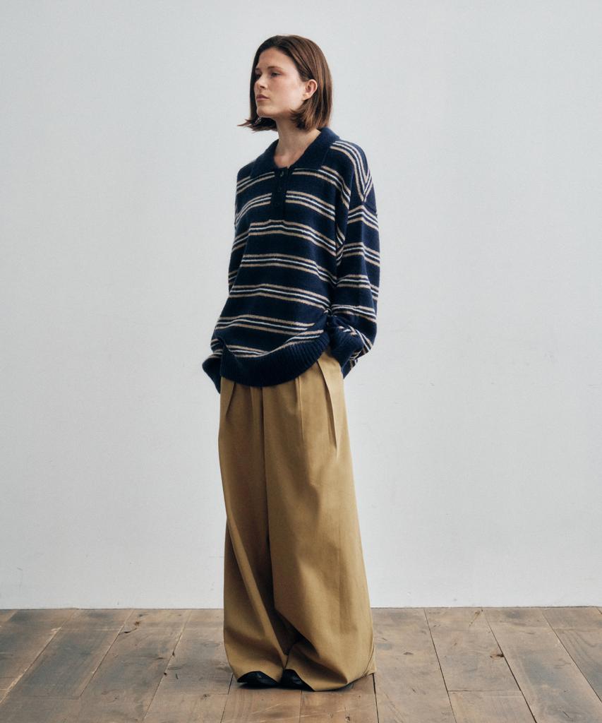 CITTA Like Skirt Maxi Wide Slacks_Ctb554(Beige)