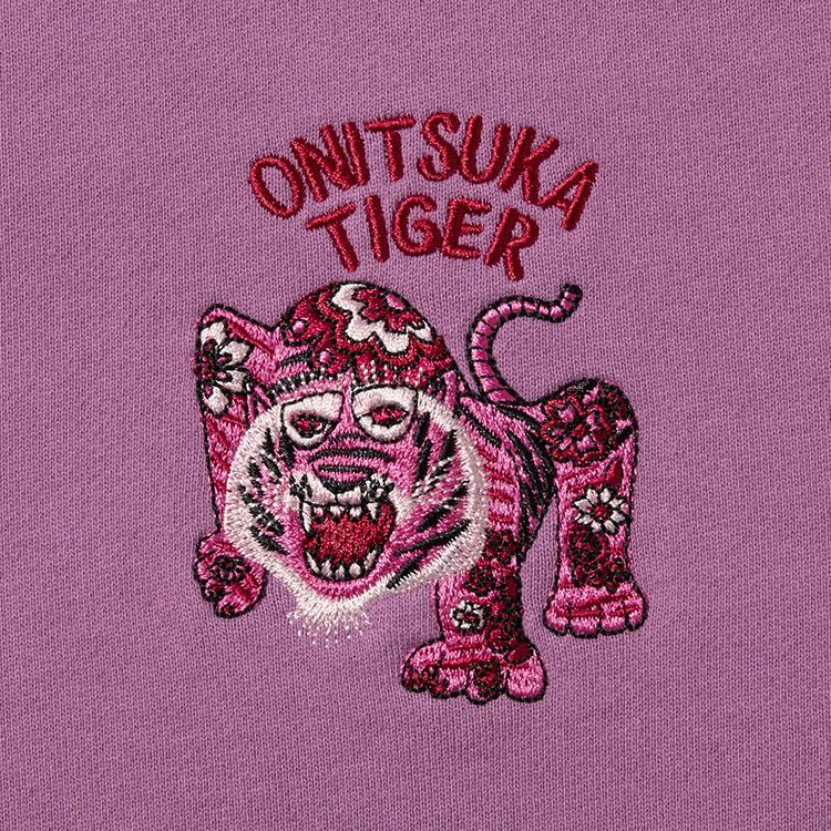 ONITSUKA TIGER Свитшот Модный Повседневный С круглым вырезом Пуловер Толстовка Унисекс топы 2183B537-500