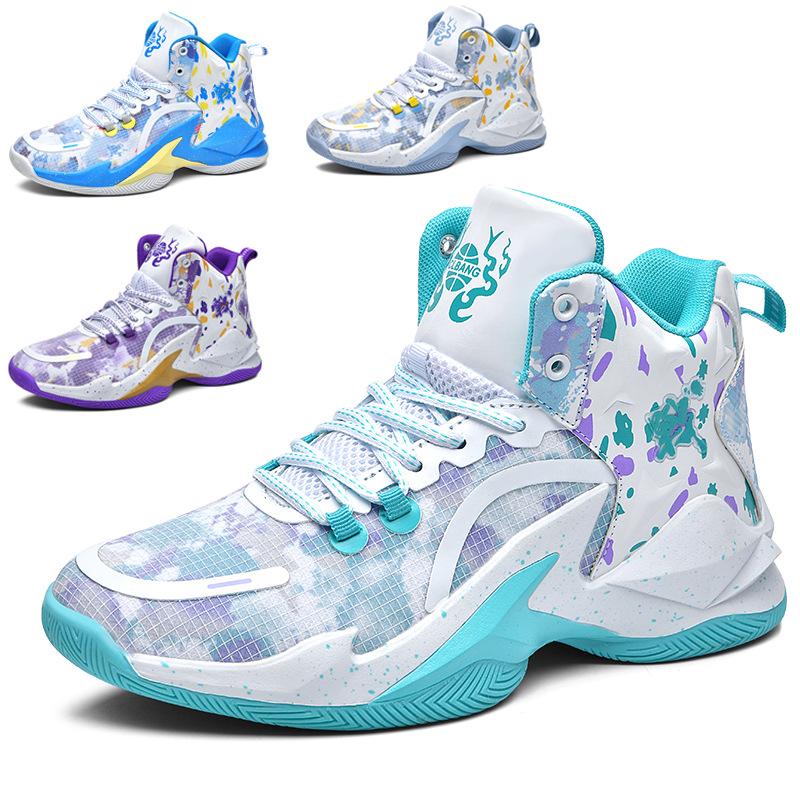 Мужские трендовые баскетбольные кроссовки на воздушной подушке с амортизацией и высококачественная спортивная обувь для бега