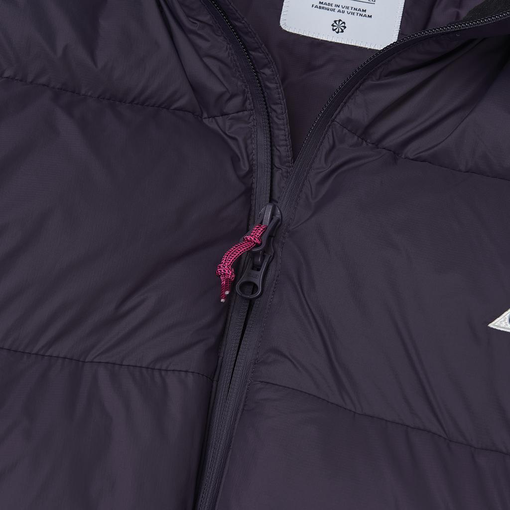 Nike ACG Therma-Fit Adv Lunar Lake PrimaLoft Свободный крой Однотонная хлопковая куртка с капюшоном Мужские куртки Насыщенно-виноградный FV8909-573