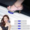 4Pcs Car Threshold Protector Transparent Decorative Badge 3D Sticker For Carnival Fox Figo Mondeo Escort Fusion Evos Escape Flex Vertrek GT