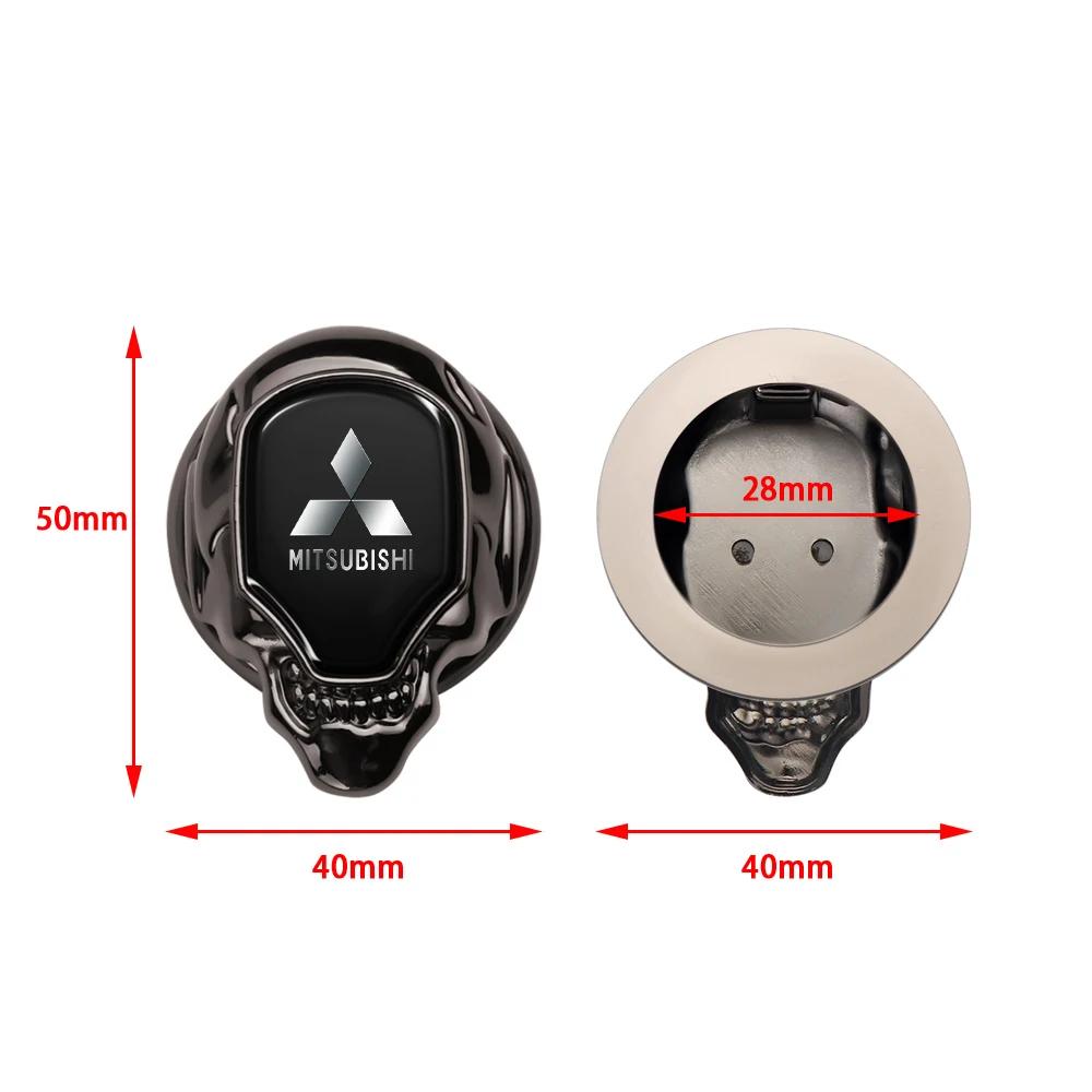 Metal Car Engine Start Stop Button Cover Trim for Mitsubishi Outlander Lancer ASX Pajero One-Key Start Sticker