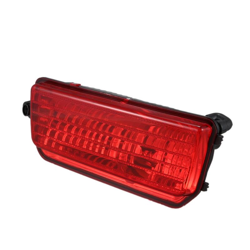 Красный комплект задних фонарей для Jeep Grand Cherokee 2005-2009 с противотуманными и габаритными огнями в бампере