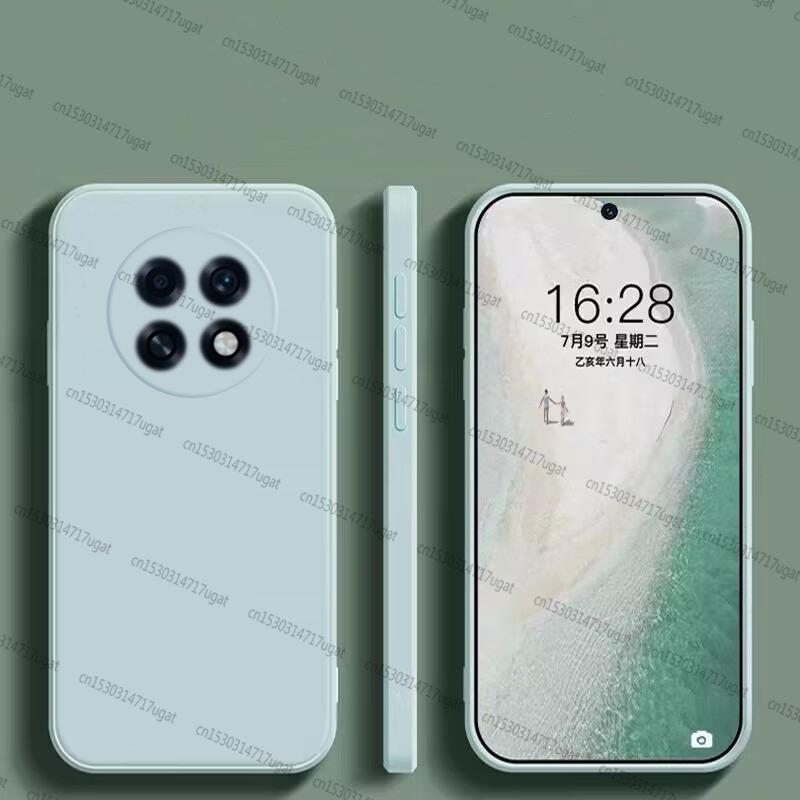 For Oppo A6 GT Case Cover Oppo A6 GT Anti-knock Soft Original Liquid Silicone Candy Color Back Case For Oppo A6 GT Case 6.8 inch