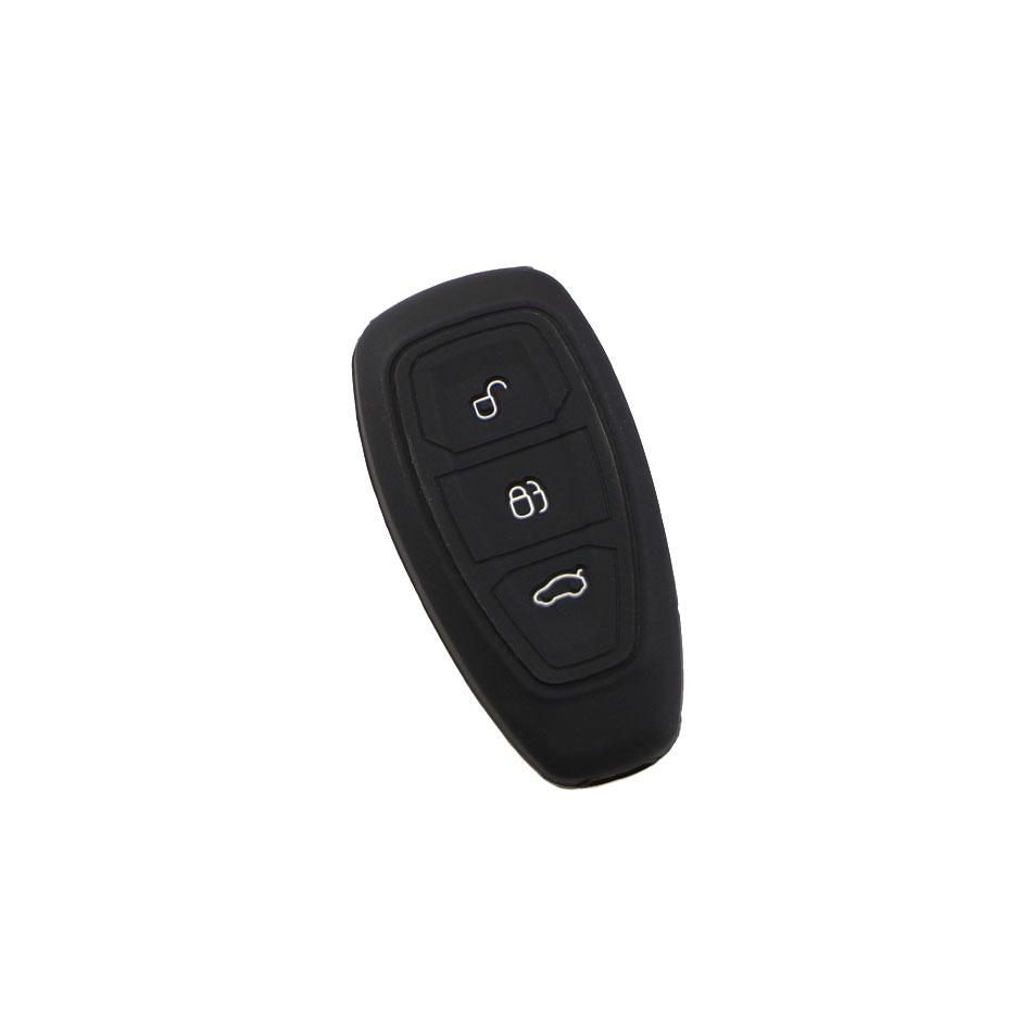Силиконовый чехол для ключей для Ford Kuga 2021 Focus Mk4 2020 Fiesta Mondeo C-Max Galaxy Transit Keyless Fob, защитный чехол-держатель