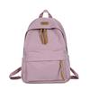 Школьный рюкзак Женский рюкзак для студентки Однотонный Большой вместимости Простой рюкзак Рюкзак для колледжа для средней школы