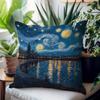1pc, Van Gogh Style Art Oil Painting Pillowcase, (17.71*17.71in/45*45cm) Home Comfort Decorative Pillow Cover for Living Room, Bedroom, Sofa Cushion C
