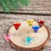 Игрушечный коктейль DIY Миниатюрная еда Игрушка Стрельба Кукольный дом Аксессуары Сцена Модель Мини Фруктовый чай