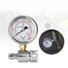 Professional Water Pressure Gauges for Car Washer Universal Water Pressure Test Gauges with Standard 3/8 Thread 6000 PSI
