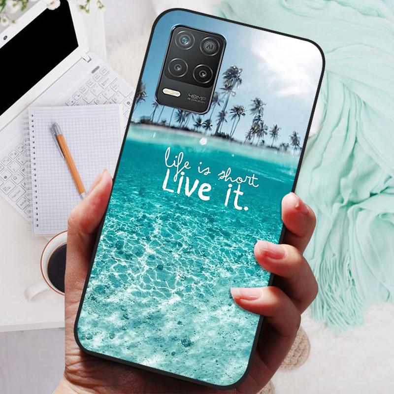 Чехол для Realme Narzo 30 5G Чехол для телефона Силиконовый Мягкий ТПУ Задняя крышка для Oppo Realme Narzo30 5G Чехол RMX3242 Fundas Бампер Оболочка