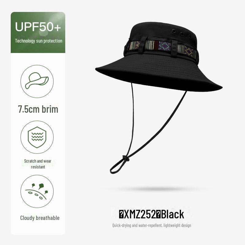 Унисекс УФ-защита быстросохнущая рыболовная шапка для активного отдыха - модель XMZ252