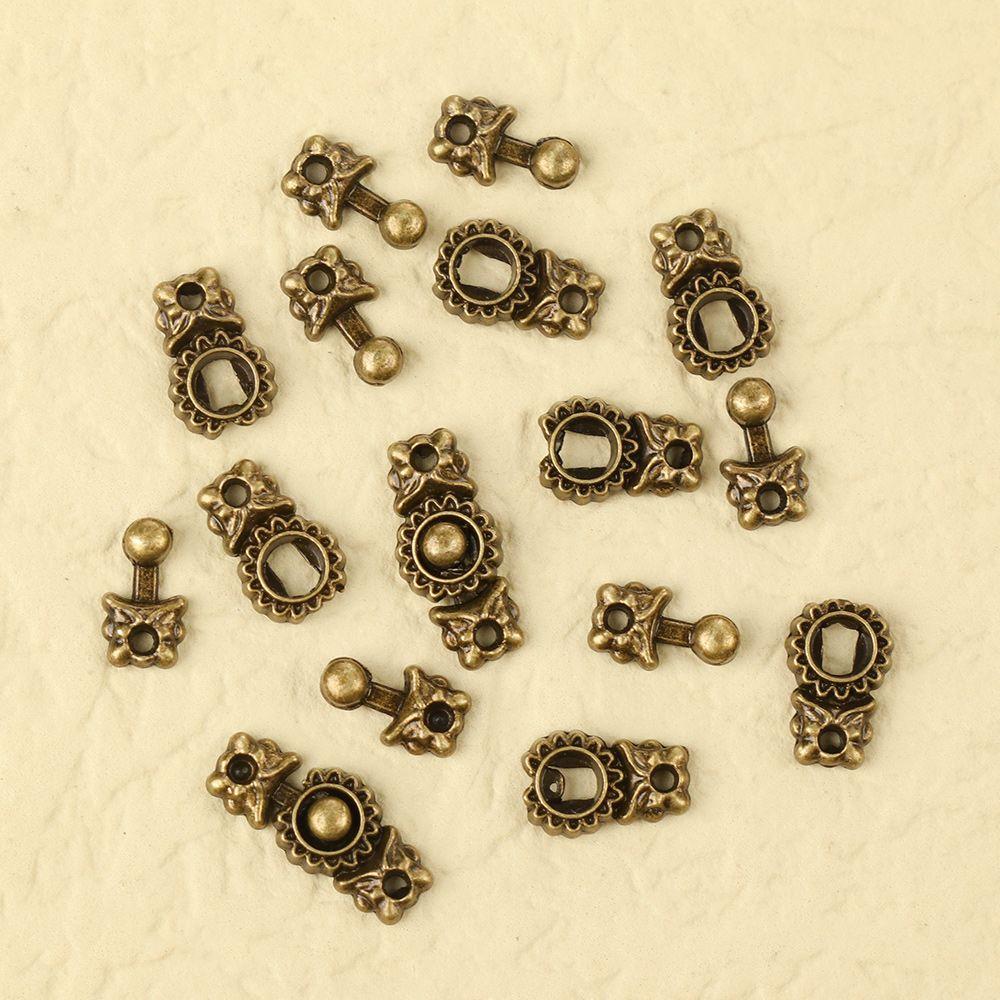 Dolls Sewing Accessories Buttons Doll Bags Clothes DIY Dress Decor Metal Belt Buckle Shoes Buckles