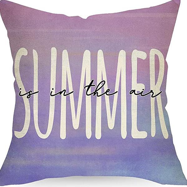 Растение и Цветок Льняная Наволочка Фиолетовая Лаванда С Принтом Подушка Чехол Наволочка Дом Диван