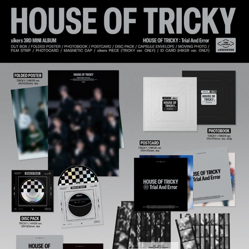 Xikers   House Of Tricky  Trial And Error  3rd Mini Album