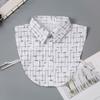 1pc Sexy Lace Fake Collar Shirt Shawl Flower Crochet Neckline Collars Women Detachable Collar Half Shirt Faux Collar Lace Fabric
