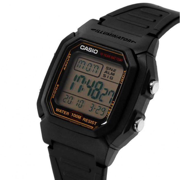 Casio Цифровые часы с будильником и подсветкой W-800HG-9AVDF Мужские / Винтажные, Цифровые часы, Оригинальные Casio