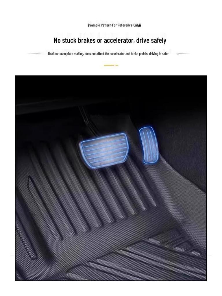 Водонепроницаемые, Экологичные, Износостойкие Коврики на Пол из ТПЭ для Honda Civic Hatchback 2023-2025 (Правый руль)