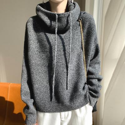 Осенне-зимний вязаный свитер, приятный к коже, теплый пуловер