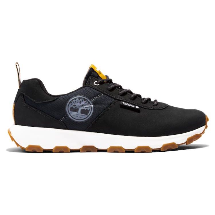 Timberland Winsor Trail Slip Resistant Durable Low Top Sports Casual Shoes Men Sneakers Black Brown A5TKV