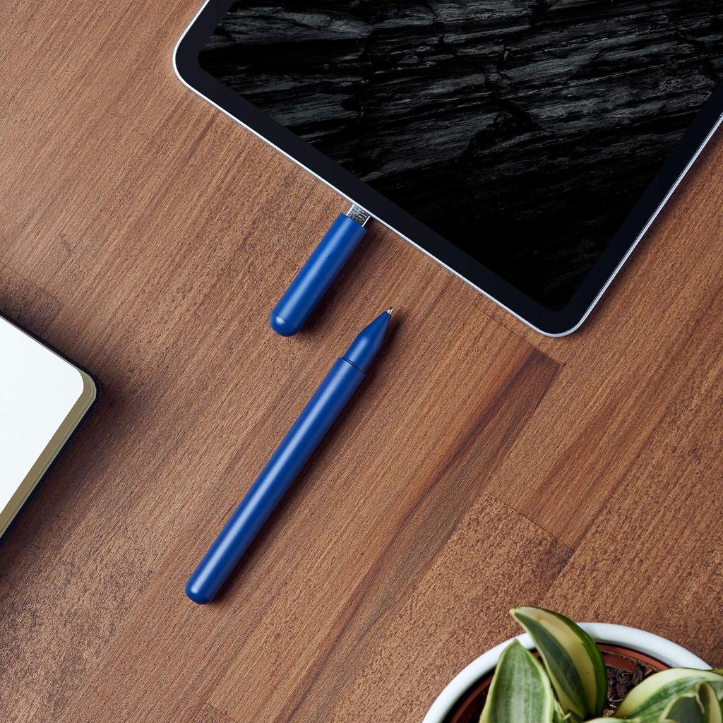 LEXON C-PEN 32 ГБ USB-C Флеш-память с шариковой ручкой черного цвета (LS101N Черный) - Многоразовые чернила